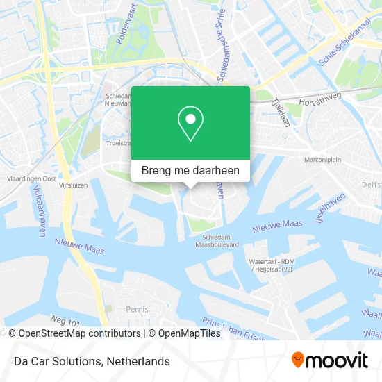 Da Car Solutions kaart