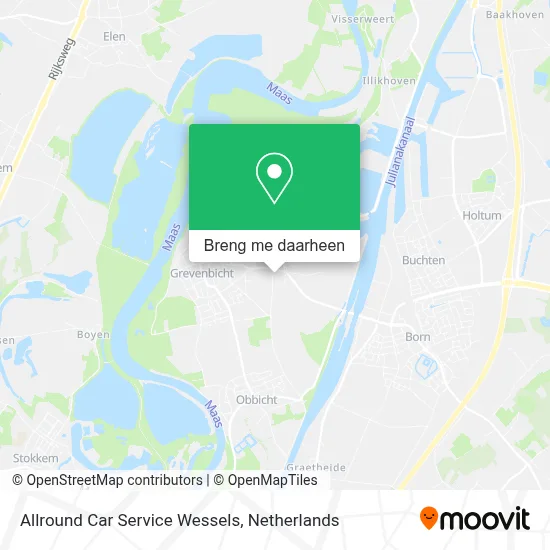 Allround Car Service Wessels kaart