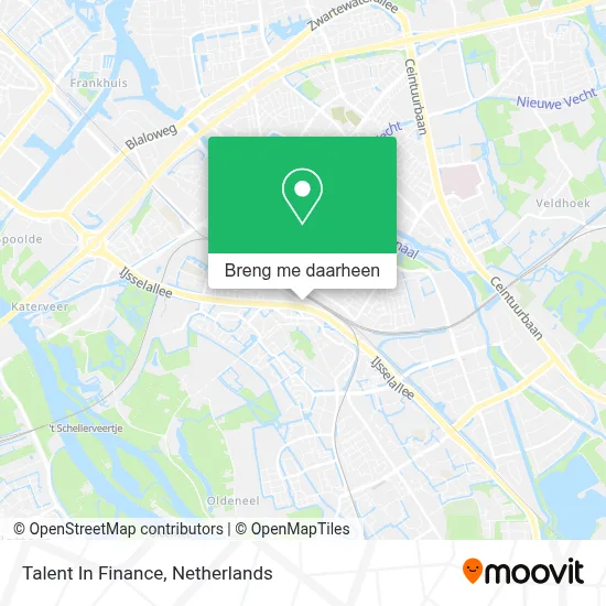 Talent In Finance kaart