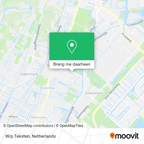 Wrp Teksten kaart