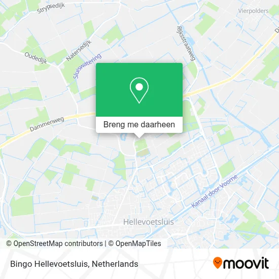 Bingo Hellevoetsluis kaart