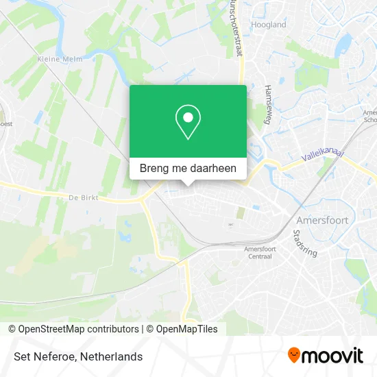 Set Neferoe kaart