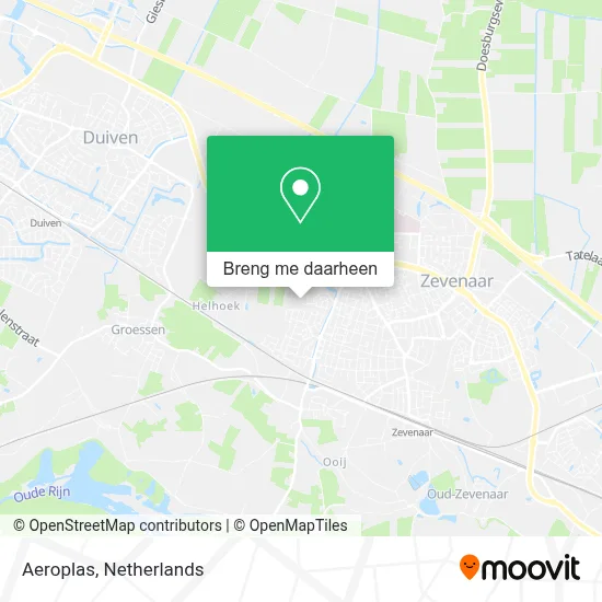Aeroplas kaart