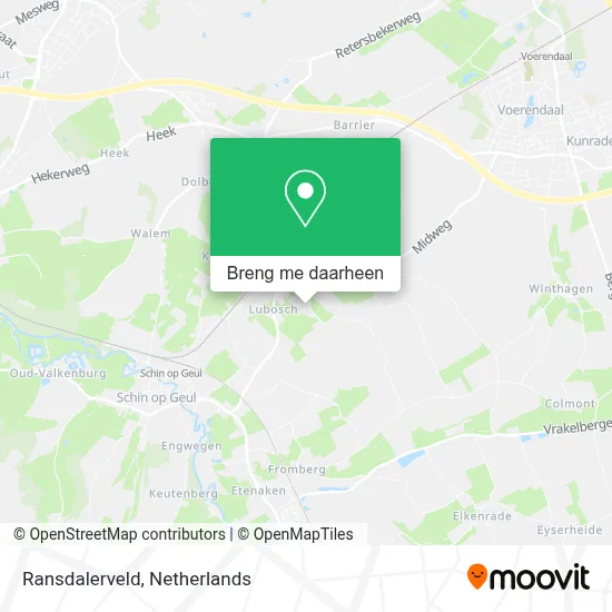 Ransdalerveld kaart