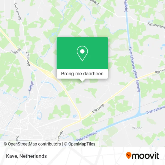 Kave kaart