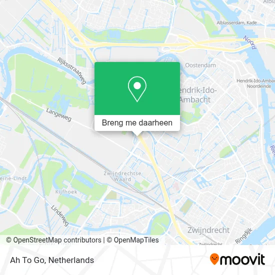 Ah To Go kaart