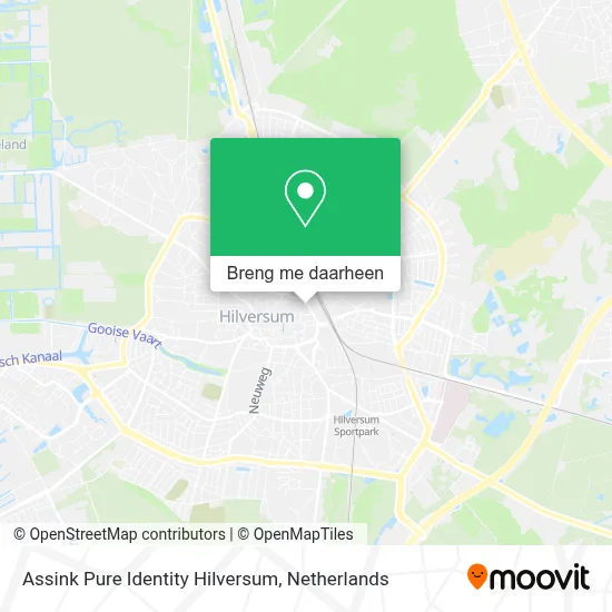 Assink Pure Identity Hilversum kaart