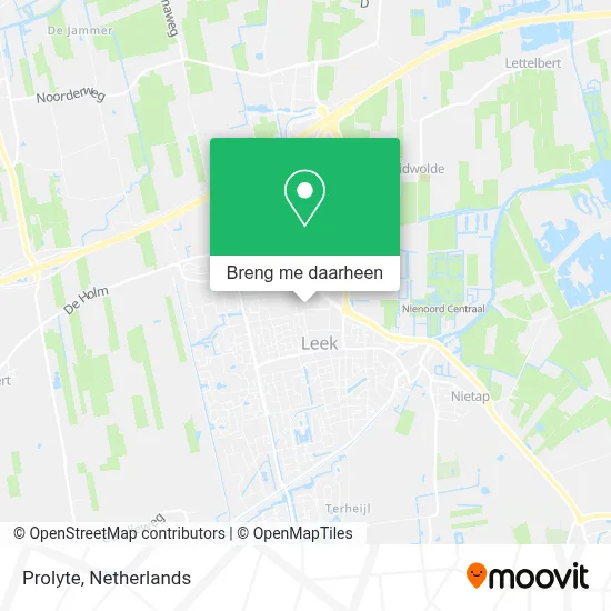 Prolyte kaart