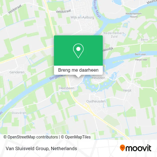 Van Sluisveld Group kaart