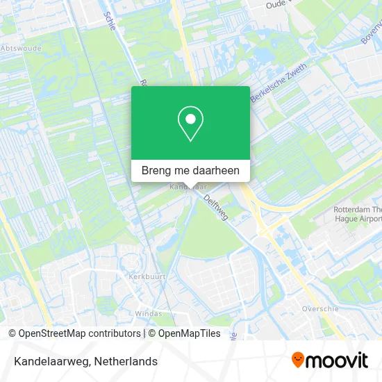 Kandelaarweg kaart