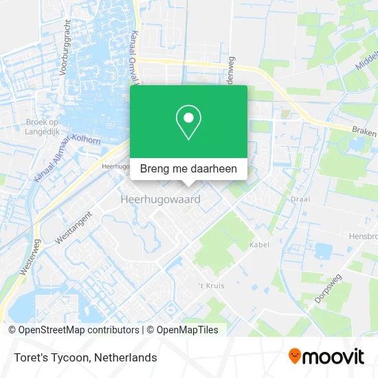 Toret's Tycoon kaart