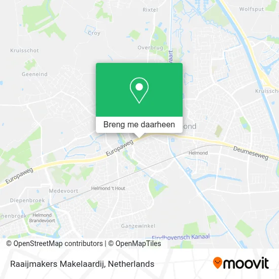 Raaijmakers Makelaardij kaart