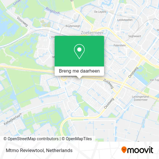 Mtmo Reviewtool kaart