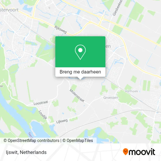 Ijswit kaart