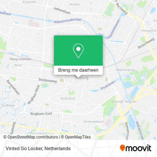 Vinted Go Locker kaart