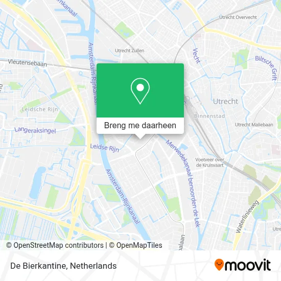 De Bierkantine kaart