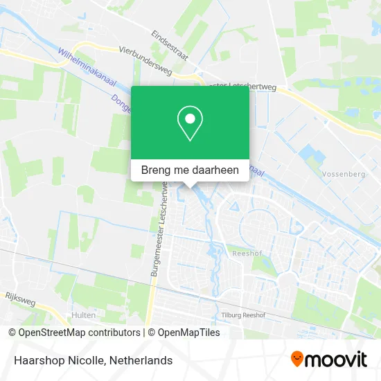 Haarshop Nicolle kaart