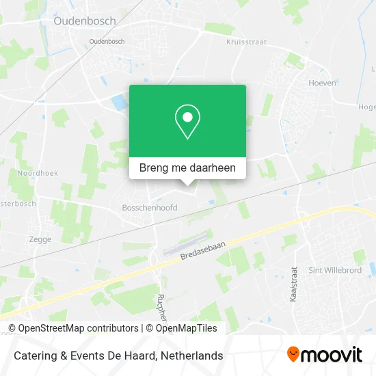 Catering & Events De Haard kaart