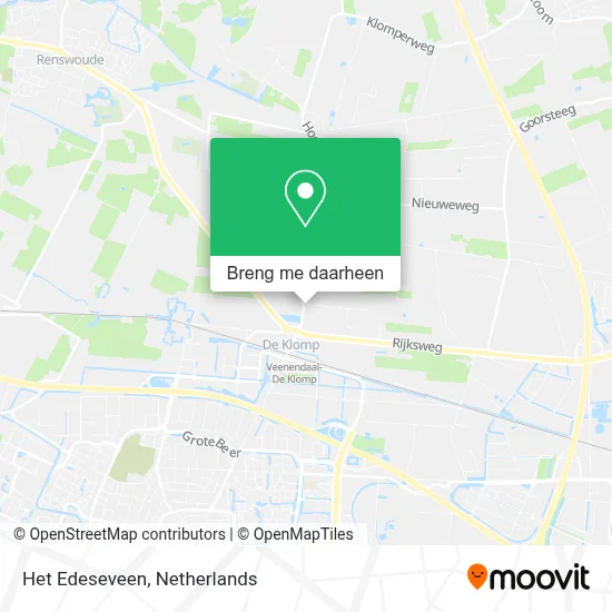 Het Edeseveen kaart