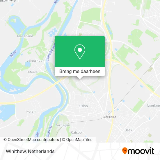 Winithew kaart