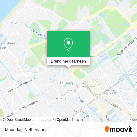 Maandag kaart