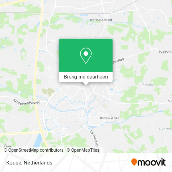 Koupe kaart