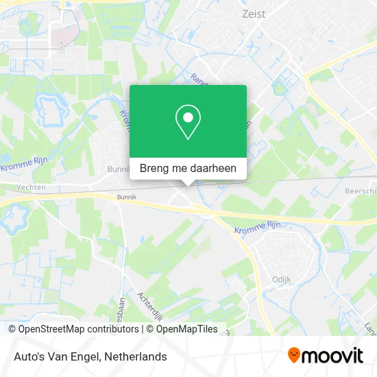 Auto's Van Engel kaart