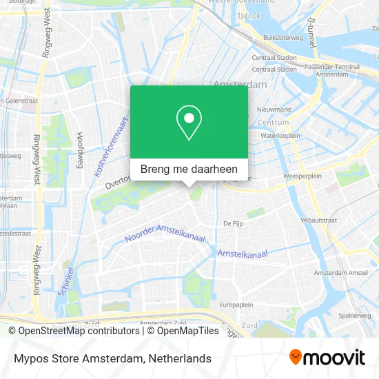 Mypos Store Amsterdam kaart
