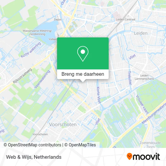 Web & Wijs kaart