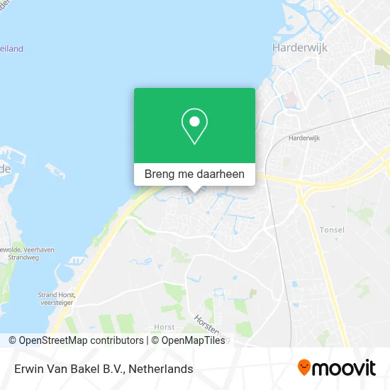 Erwin Van Bakel B.V. kaart