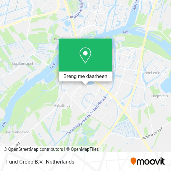 Fund Groep B.V. kaart