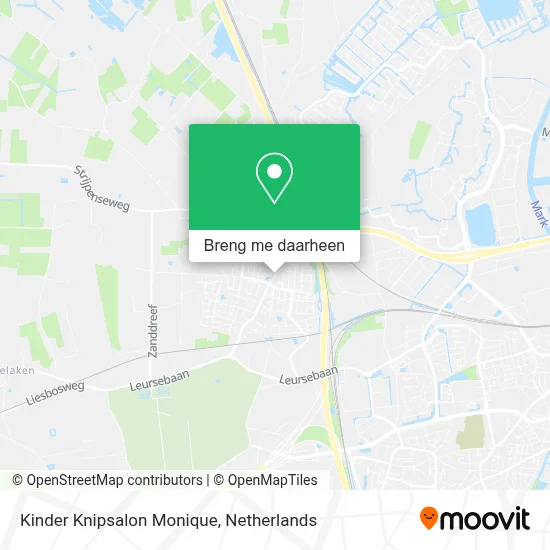 Kinder Knipsalon Monique kaart