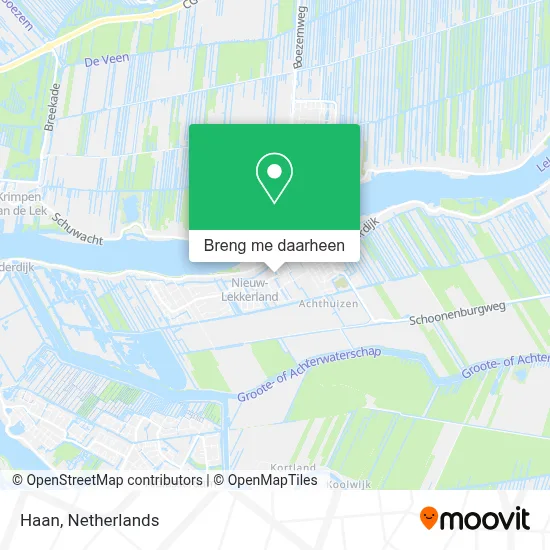 Haan kaart