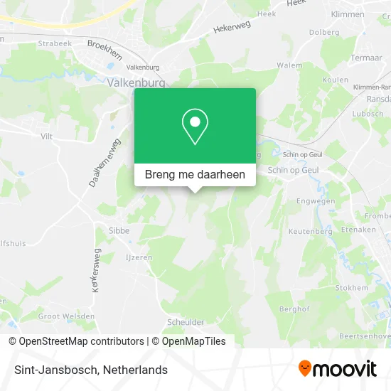 Sint-Jansbosch kaart