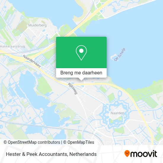 Hester & Peek Accountants kaart