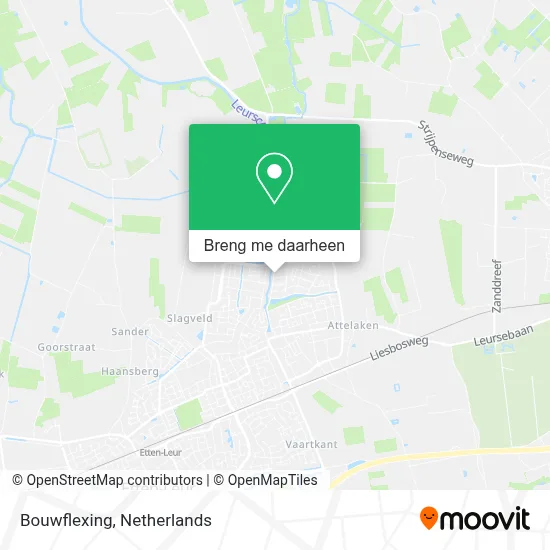 Bouwflexing kaart