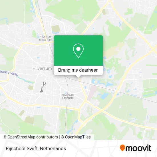 Rijschool Swift kaart