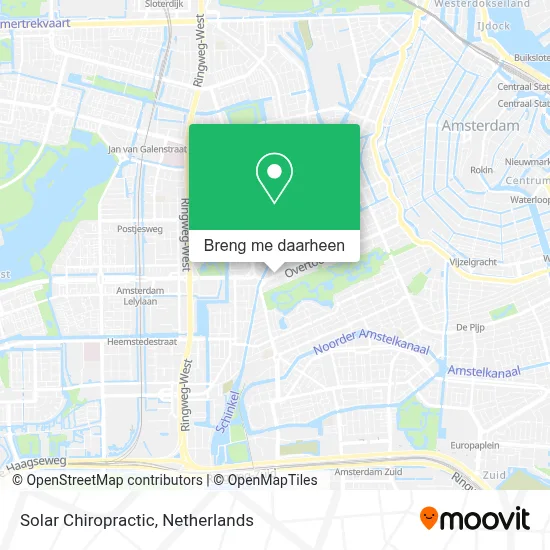 Solar Chiropractic kaart