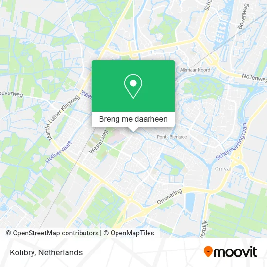 Kolibry kaart