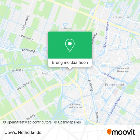 Jow's kaart