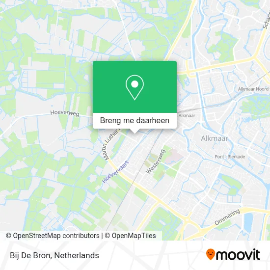 Bij De Bron kaart