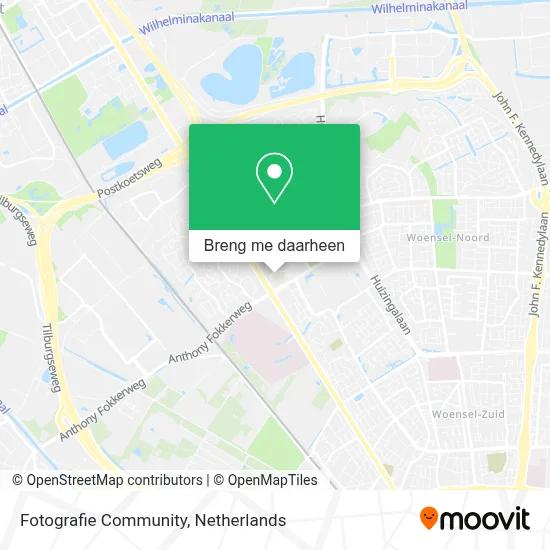 Fotografie Community kaart