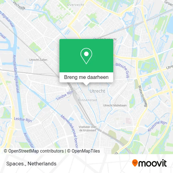 Spaces. kaart