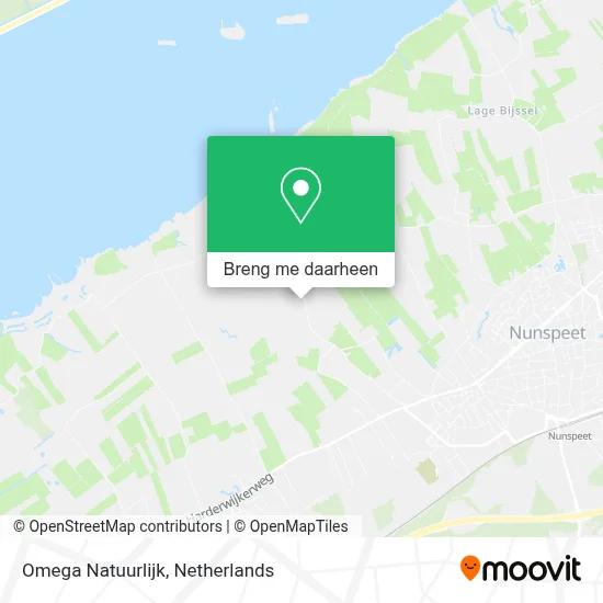 Omega Natuurlijk kaart