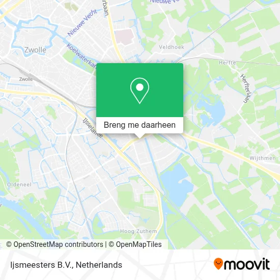 Ijsmeesters B.V. kaart