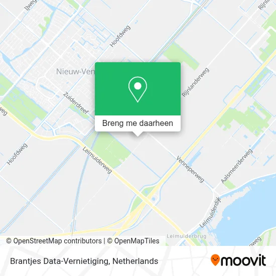 Brantjes Data-Vernietiging kaart
