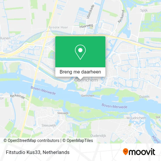Fitstudio Kus33 kaart