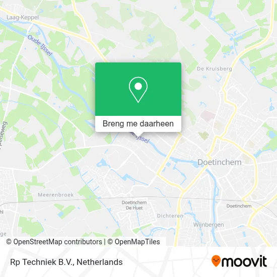 Rp Techniek B.V. kaart
