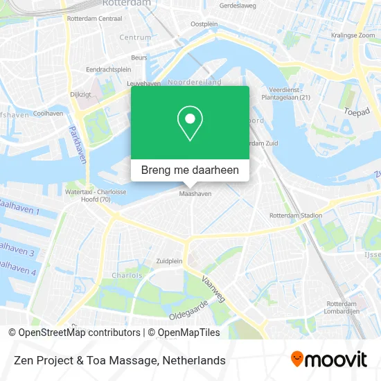 Zen Project & Toa Massage kaart
