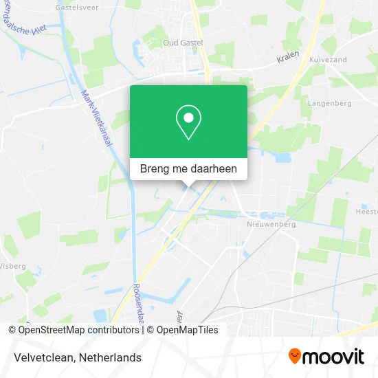 Velvetclean kaart
